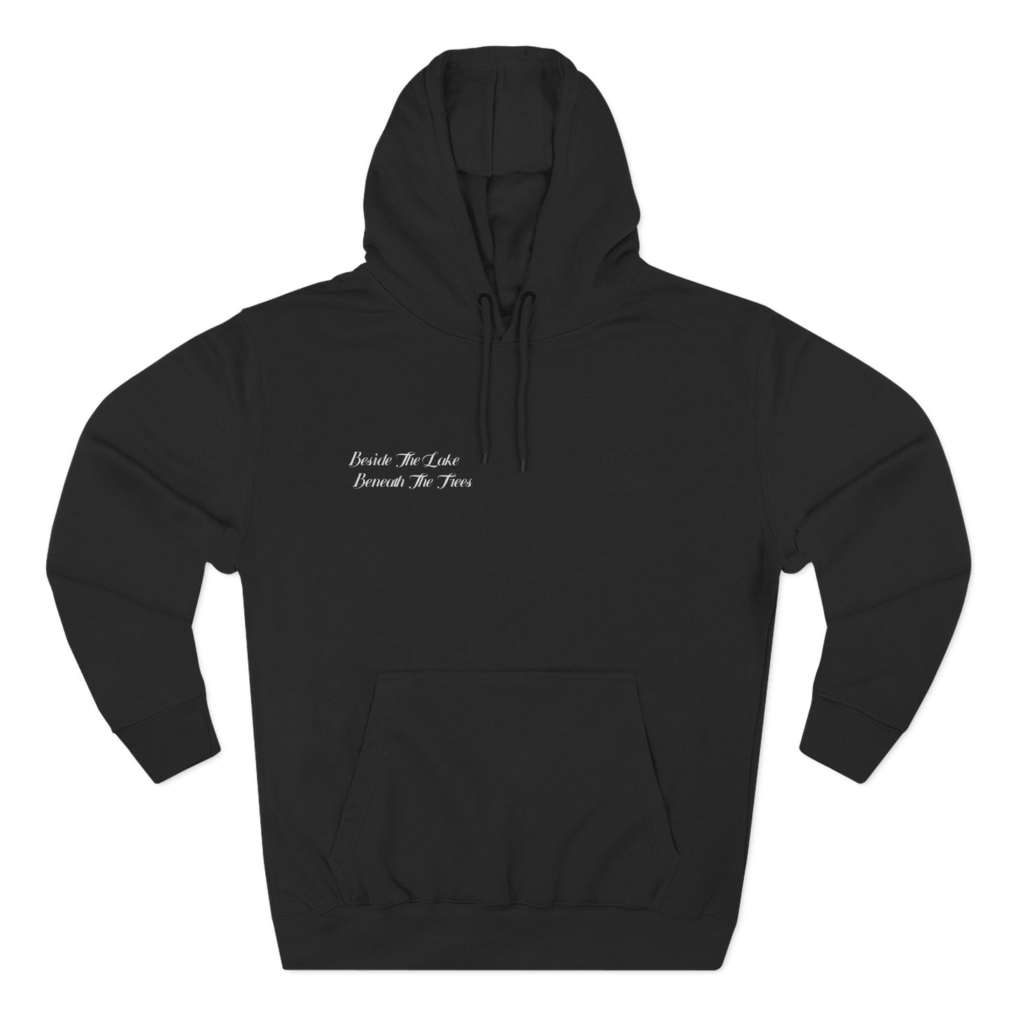 Three-Panel Fleece Hoodie